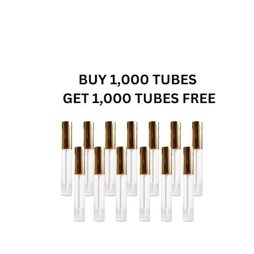 Gold empty 10ml lip gloss tubes eBay