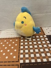 Disney Squishmallow The Little Mermaid Flounder Mini Fish Squishy Plush Toy