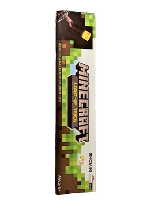 THINK GEEK MOJANG Minecraft Light Up Torch New