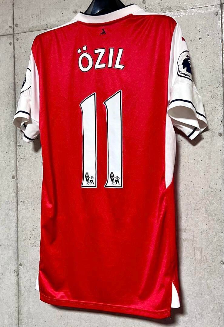 16-17 メストエジル　アーセナル　プーマ　長袖ホームユニフォーム アーセナル 2016-2017 arsenal ユニフォームショップ O.K.A.
