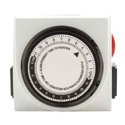 Titan Controls Apollo 8 2-Outlet Mechanical Timer - analog dual time
