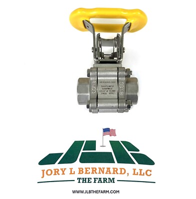 HAM-LET, H510SSN3/4GH, 1500PSI, 3/4''NPT, BALL VALVE, LOCKABLE, CF8M SST, NOS S