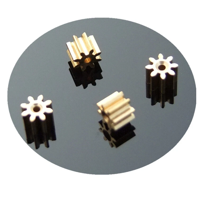 Ritzel Ersatz-Zahnrad Modul 0.5 aus Messing 8T Zähne 2.0mm Bohrung Zahnräder - Bild 2 von 4