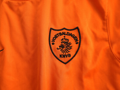 Netherlands Training Jersey Nike Orange Shirt Size Boys M Football