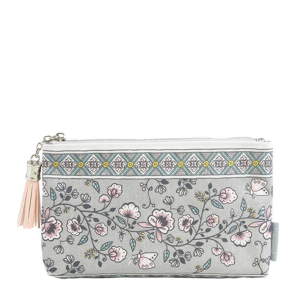 Kosmetiktasche Schminktasche Paradis Fleuri Vintage Shabby Nostalgie Mathilde M.