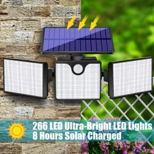 2PCS Solar Wall Lamps - Great for Home Yard/Pathway Evening Brightness