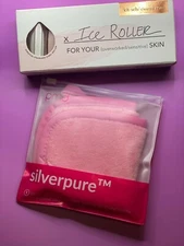 PMD beauty silverpure™ makeup removing cloth + ICE ROLLER