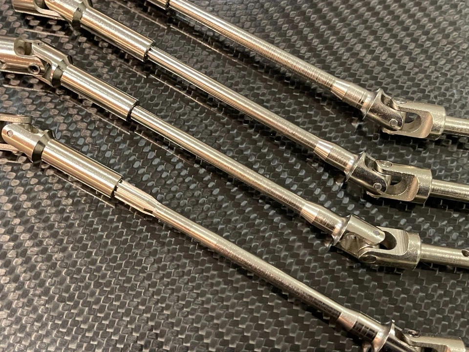 Eje de unión en U eje de transmisión eje de transmisión eje CVD apto para 1/10 Traxxas T-Maxx 1.5/2.5 Foto 4 de 4