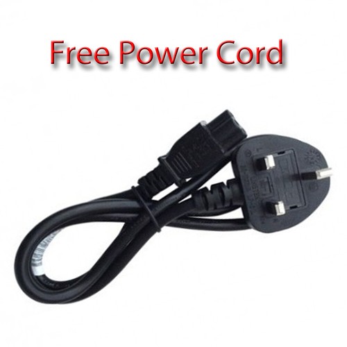 Cargador de CA original original HP serie 14 fuente adaptador de CA + cable de alimentación del Reino Unido - Imagen 6 de 7