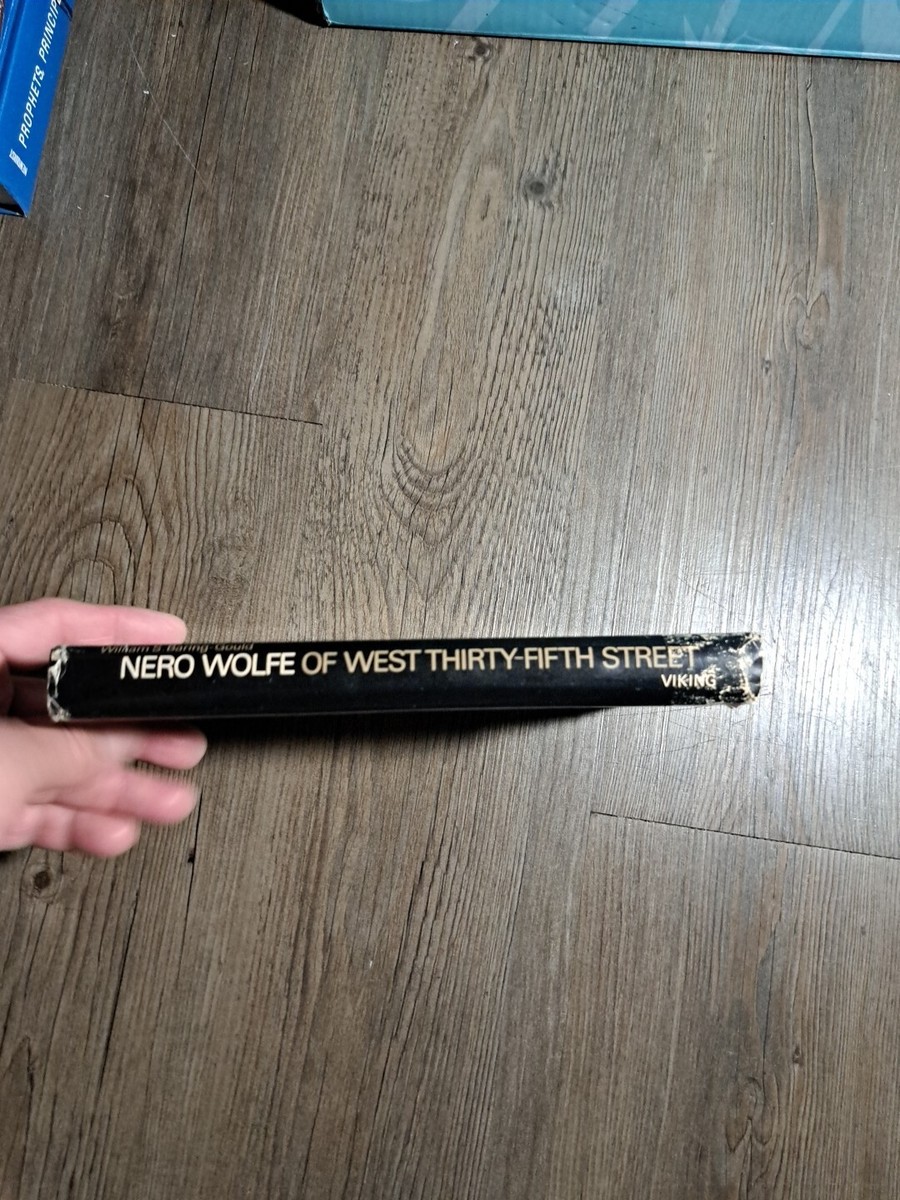 Nero Wolfe of West Thirty-Fifth Street. 1st Edition. William S