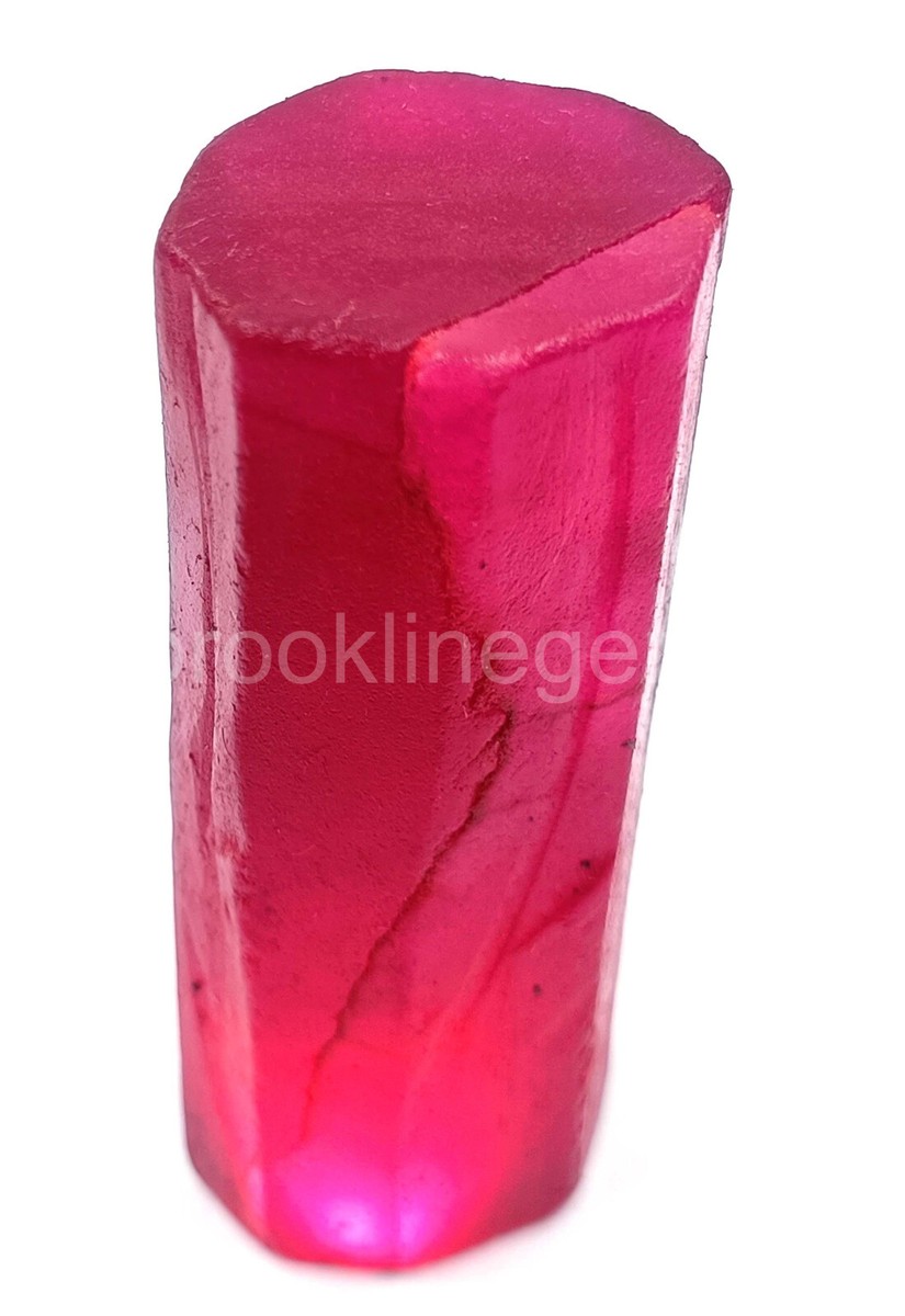 360.5 CT Slice Rough Natural Red Ruby Rough Dyed Certified