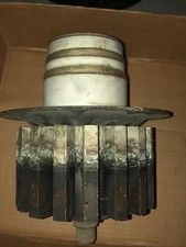 EIMAC HIGH POWER TETRODE TUBE  I DONT KNOW WHAT IT IS ALSO HAVE PIECES MATCH