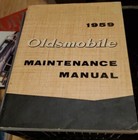 Oldsmobile 1959 Service Shop Repair Maintenance Workshop Manual