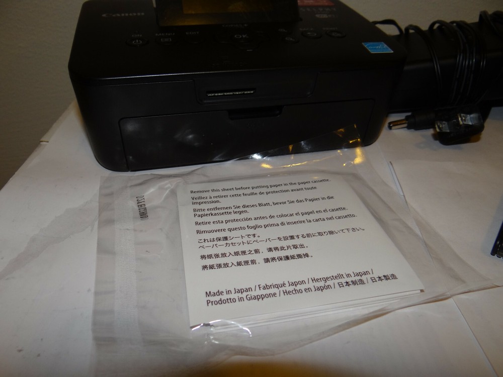 Canon Selphy CP900 Compact Photo Printer with Card Reader USB2.0 WiFi PictBridge
