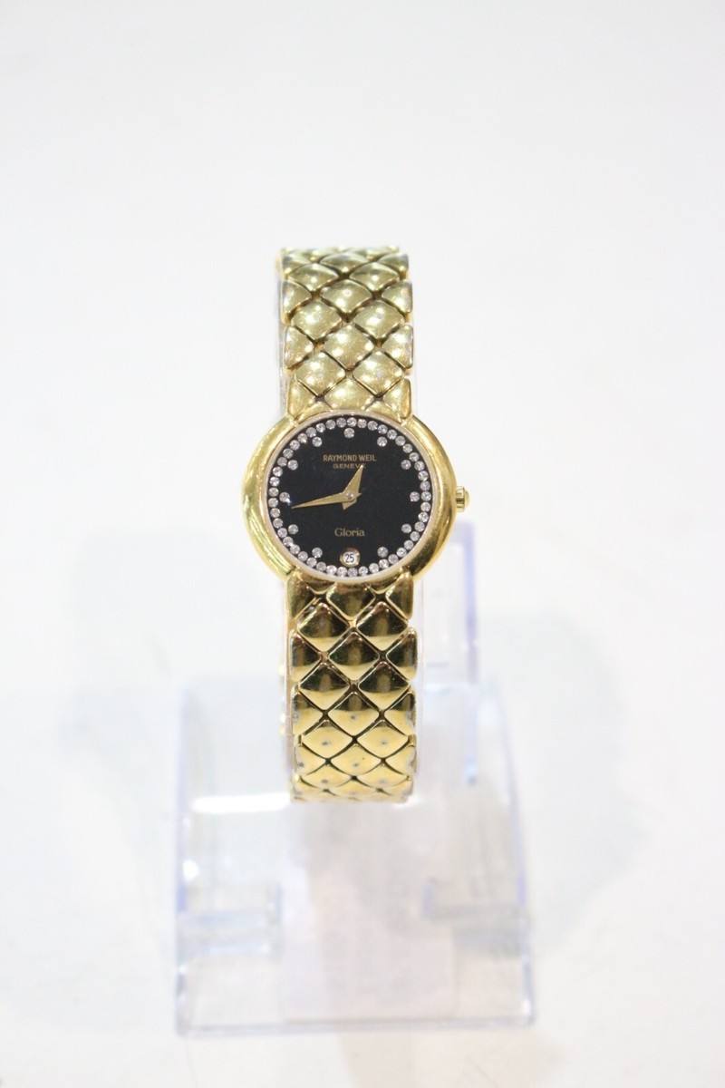 Raymond Weil 9131 Gloria 18k Gold Plated Watch | eBay