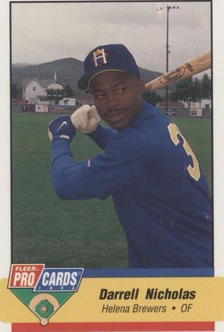 1994 Fleer ProCards Minor League - Darrell Nicholas #3626 - 1 of 1