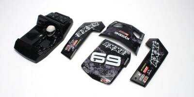あああ Kyosho EZ025BK Outer panel set (Black : AXXE) | eBay