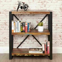 Kuredu Reclaimed Wood Furniture Low Small Open Living Room Office Bookcase Kuredu Reclaimed Wood Furniture Low Small Open Living Room Office Bookcase