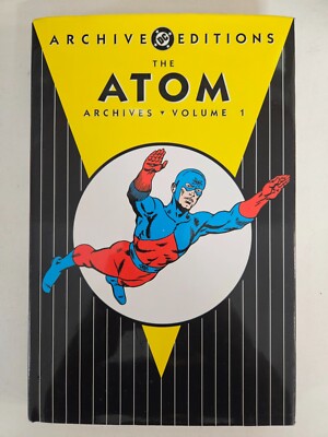 Atom Volume 1 Hardcover HC 2001 DC Archives Edition 1st Print OOP