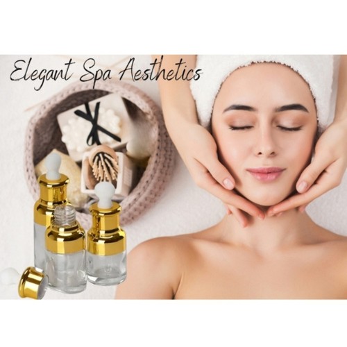4-Piece Set Clear Glass Tincture Bottles with Glass Eye Droppers Essential Oils - Picture 3 of 31
