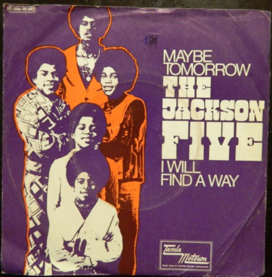 THE JACKSON FIVE     7''    Maybe Tomorrow   1972  VG+/VG+   aus Ger.
