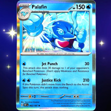 Palafin - Rare Holo - Pokemon TCG Fiamme Ossidiana Scarlatta e Viola #062/197