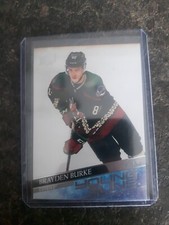 2020-21 Upper Deck Series 2 Young Guns Brayden Burke YG RC Card# 499