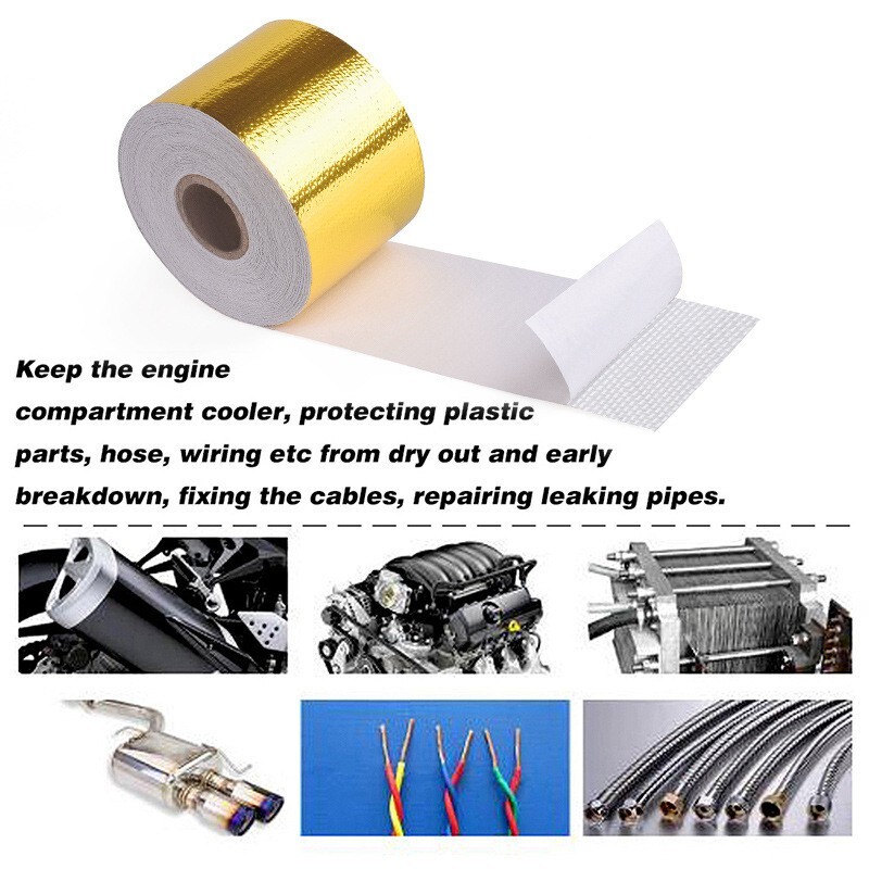 Gold Adhesive Tape for High Temperature Applications Perfect for Automobiles eBay