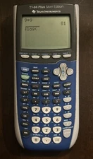 Texas Instruments TI-84 Plus C Silver Edition Graphing Calculator Blue Read