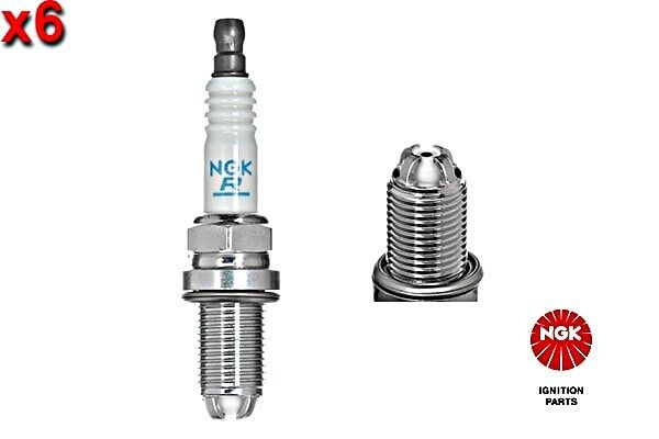 NGK 6x Spark Plug For OPEL Omega B SAAB 9-3 VAUXHALL Vectra Cc 00-15 9195868