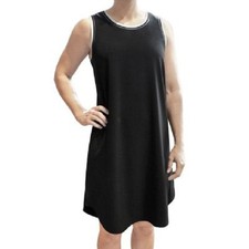 NWT ABS Allen Schwartz Women's Sleeveless T-Shirt Dress Size Medium $88 Retail