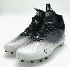 Under Armour Spotlight Lux MC 2.0 Men's Size 10 Black/White Football Cleats NWOB