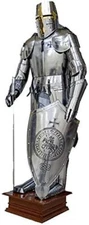 Armour Collectibles Medieval Wearable Knight CRUSADOR Full Suit of Armor Costume