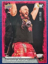 2022 AEW Lance Archer Red Exclusives /100 Trading Card Upper Deck Mint #74143