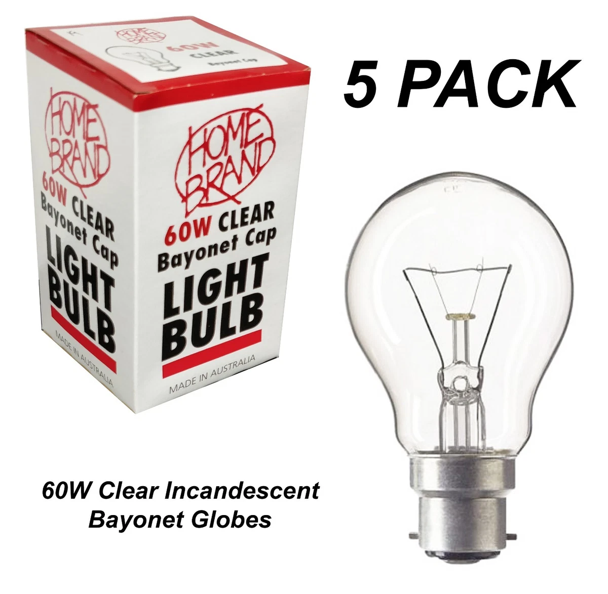 60w clear incandescent bulb deals