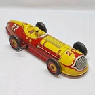 12"✨️1948 INDY 500 WINNER MARX BOAT TAIL OPEN WHEEL RACECAR🆒️👀 Tin Litho Japan