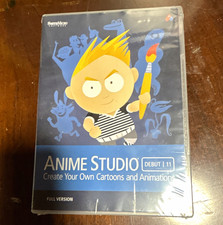 Smith Micro Anime Studio Debut 11 Animation Software DVD Mac/Windows English