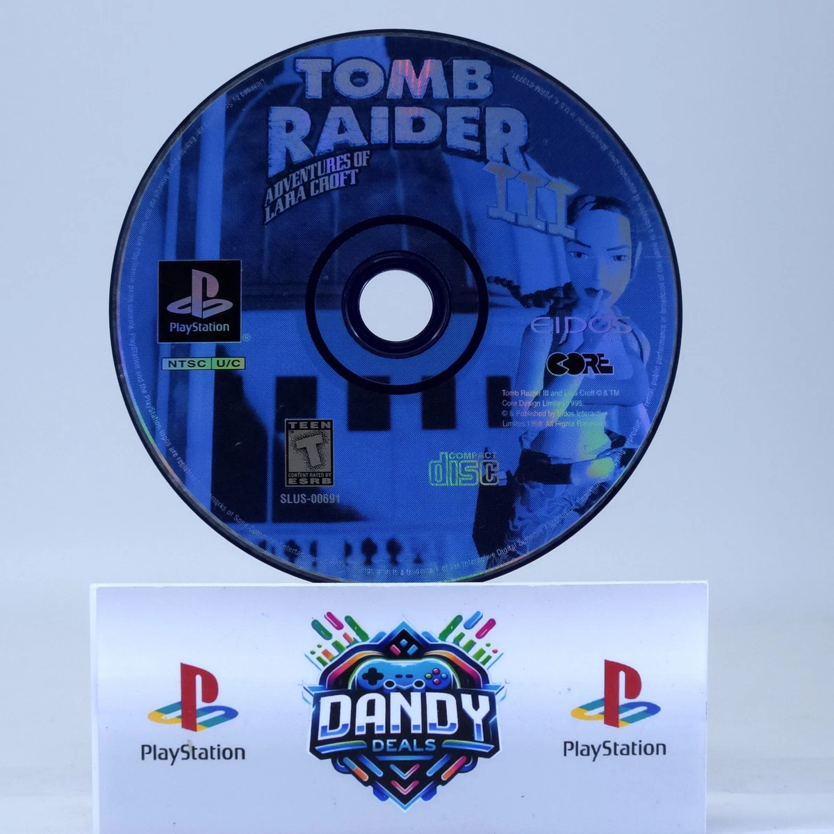 Jeu ps1 - Tomb Raider III - Jeux vidéo Jeu ps1 - Tomb Raider III - Jeux vidéo