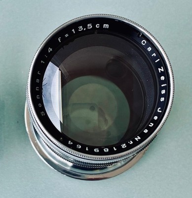 ZEISS IKON SONNAR 4/135 für Contax IIa Sehr Gut!
