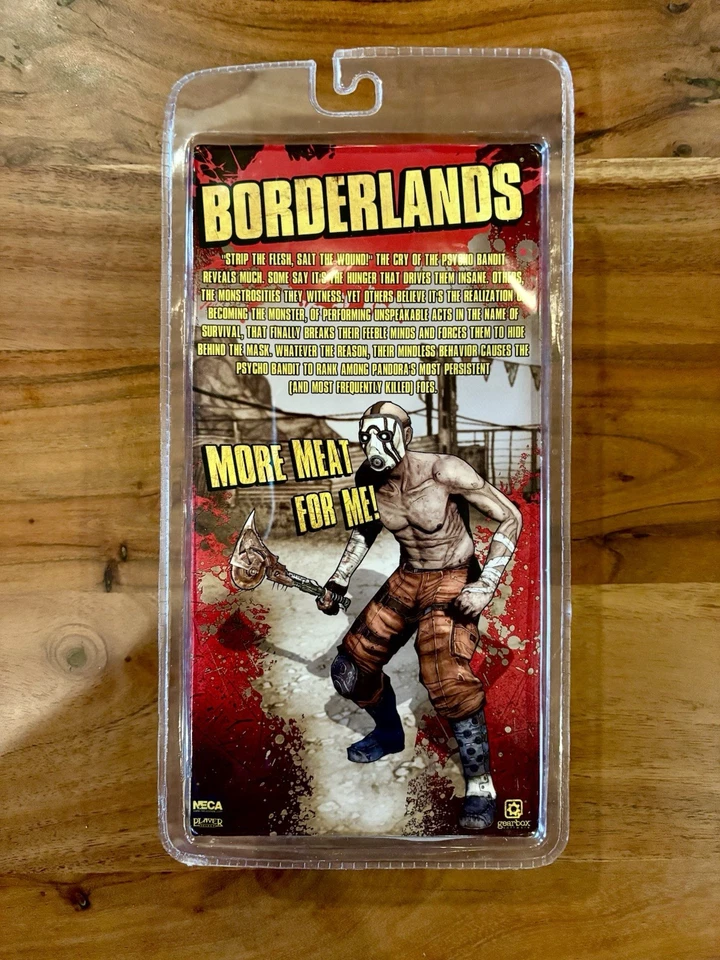 Borderlands PSYCHO BANDIT 7" | NECA Toys Action Figure 2012 | NEW SEALED - Image 2 of 3