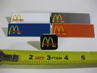McDONALD'S Uniform employee Name badges! ** 4 diff. with ARCH Logo! + Lapel Pin — photo 2