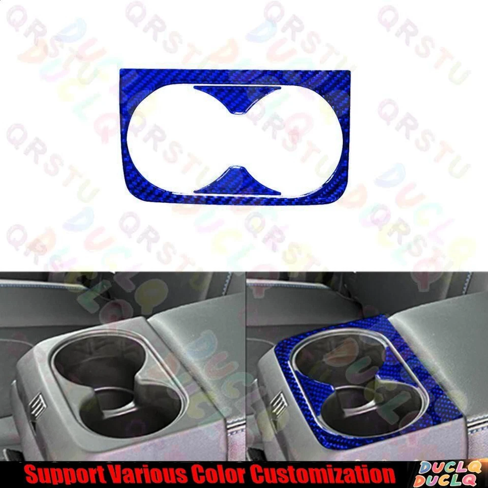 For Ford Ranger 2019-2022 Blue Carbon Fiber Interior Full Sets Cover Trim A Kit - Изображение 3 из 4