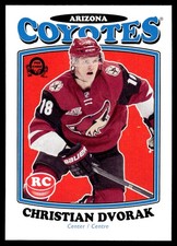 2016-17 Upper Deck O-Pee-Chee Update Retro Christian Dvorak RC #696