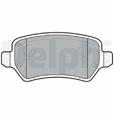 Satz Bremsbeläge Bremsklötze hinten für Opel Combo Tour Corsa C X01 id54868