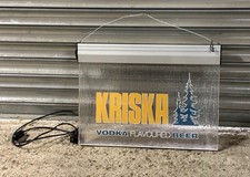 Fabulous Kriska Beer Vodka Leuchtschild - Great Man Cave Item 