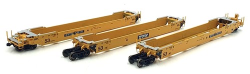 Kato HO 1/87 Scale 30-9032 - Gunderson MAXI-IV Double Stack Car TTX #732171 | Condition: Used
