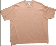 Damen Strickpullover Farbe Lachs Gr.52  Rundhals Feinstrick 80er Jahre