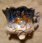 Vintage Hand-painted Gold Trim Ornate Teacup — photo 1