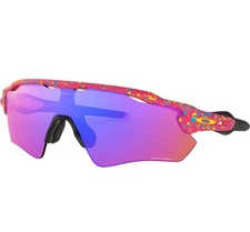 Oakley Radar EV Path Splatter Neon Pink
