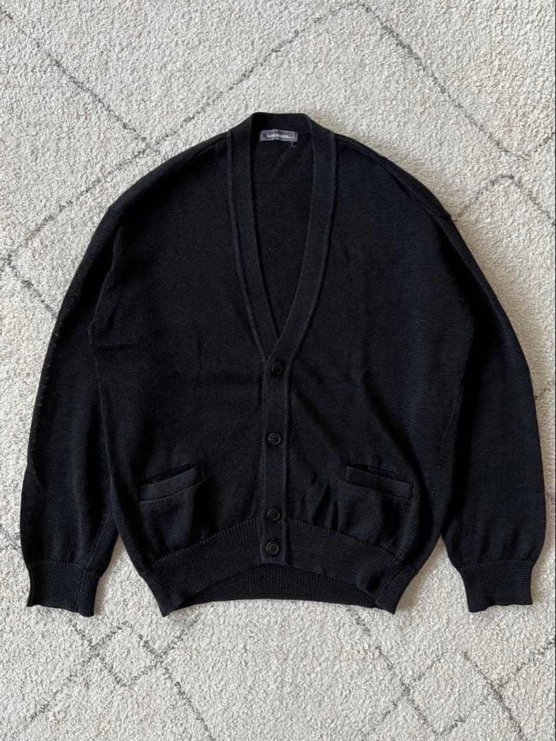 USED BRUSH-TAG 80S ISSEY MIYAKE MEN LINEN CARDIGAN, B… - Gem